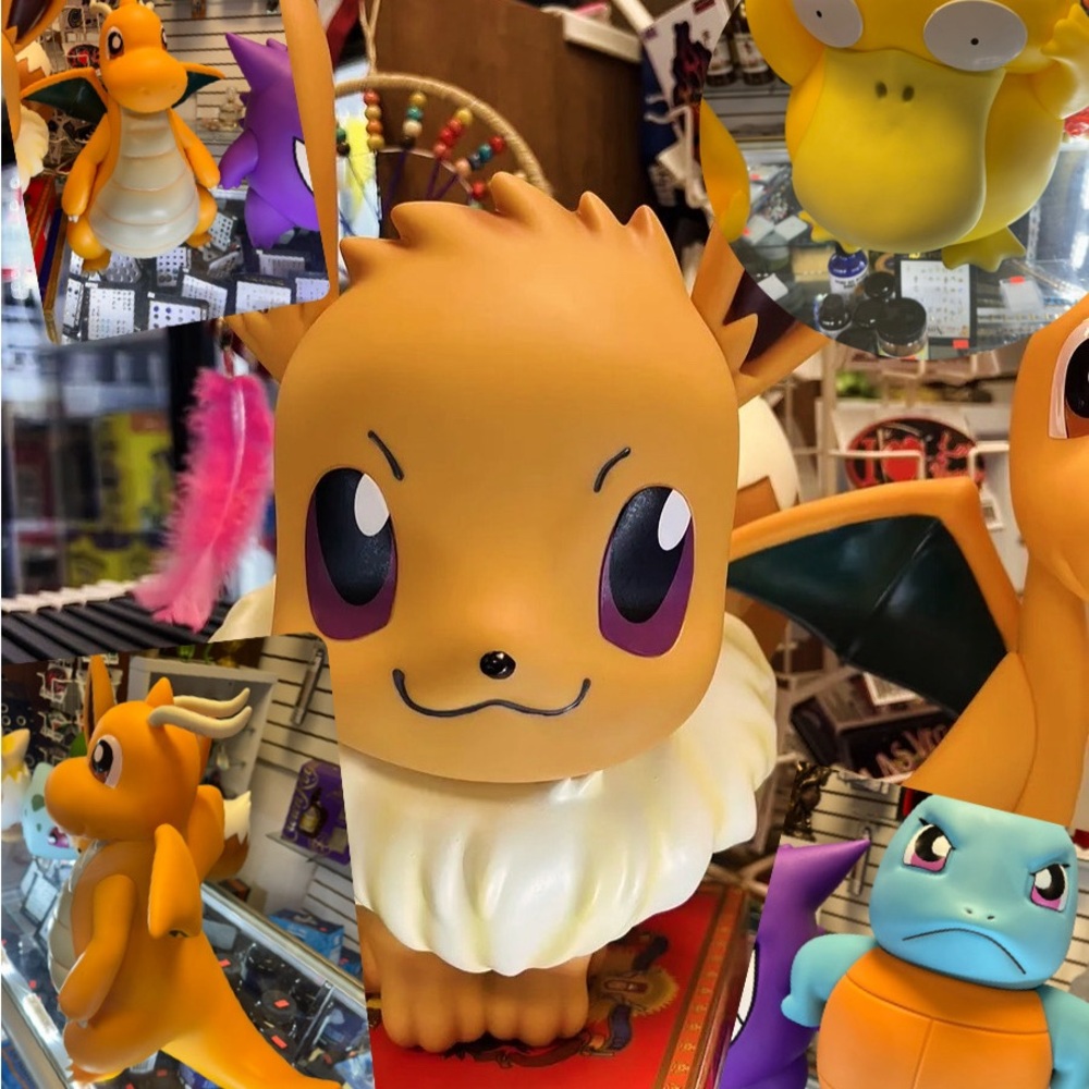 **RARE** Life size PVC Pokémon Statues